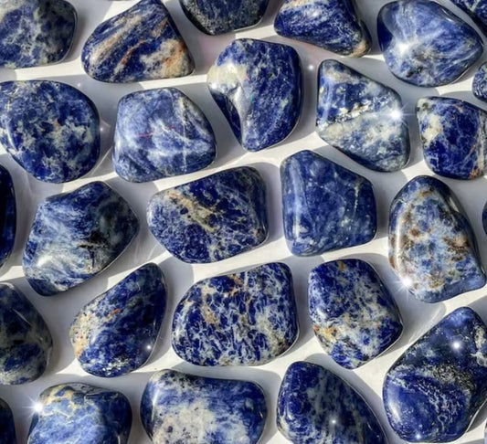 Tumbled- Sodalite