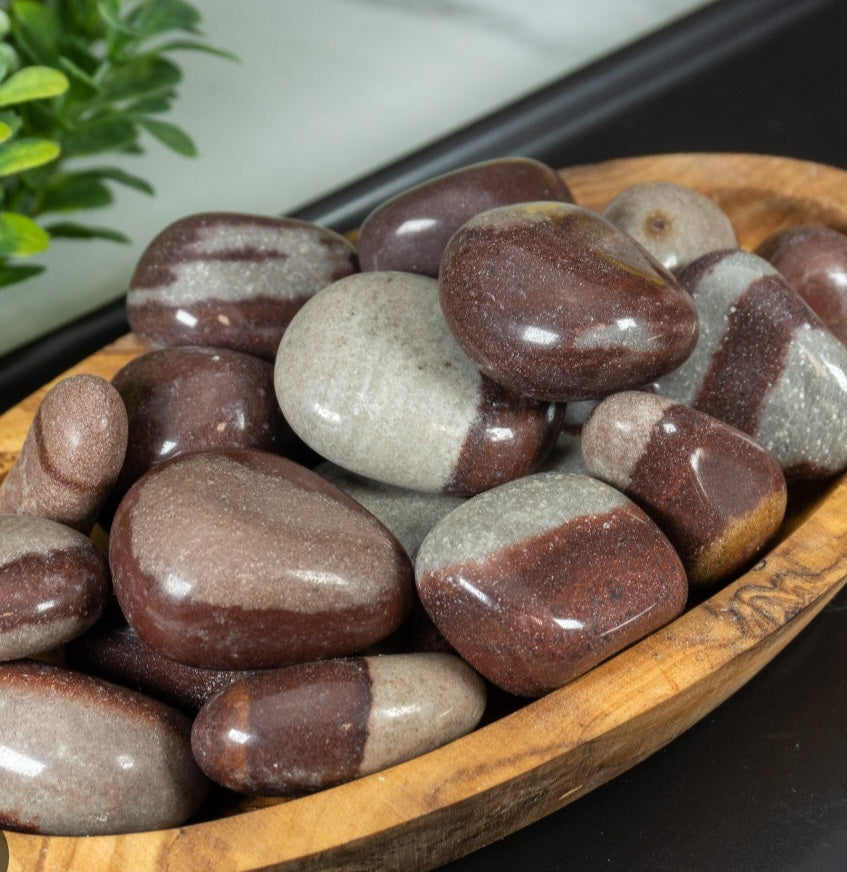 Tumbled- Shiva Narmada Lingham (Med)