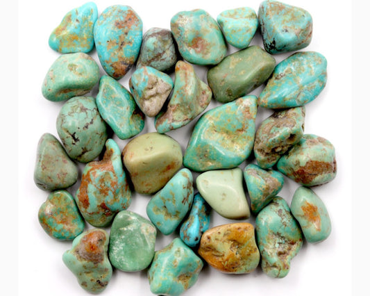 Tumbled- Turquoise Stabilized from Mexico